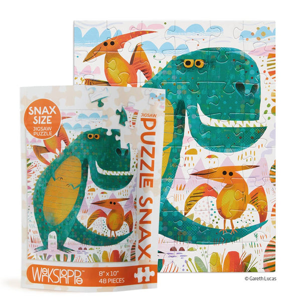 T-Rex and Friends | 48 Piece Kids Puzzle Snax - Untamed Post