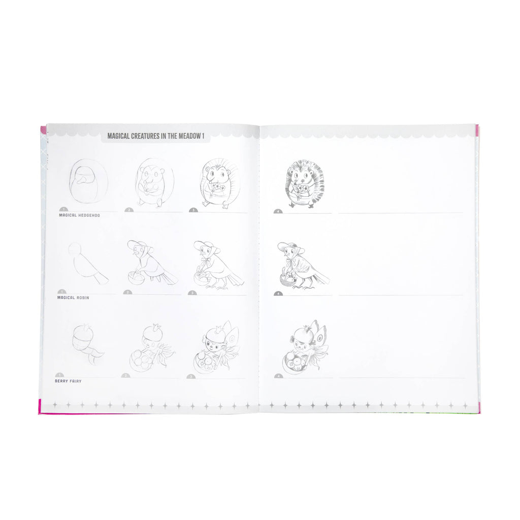 Learn to Draw Magical Creatures with Stickers - Untamed Post