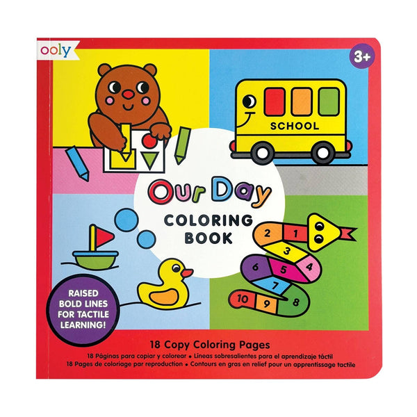 Our Day Copy Coloring Book (7.8" x 7.8") - Untamed Post