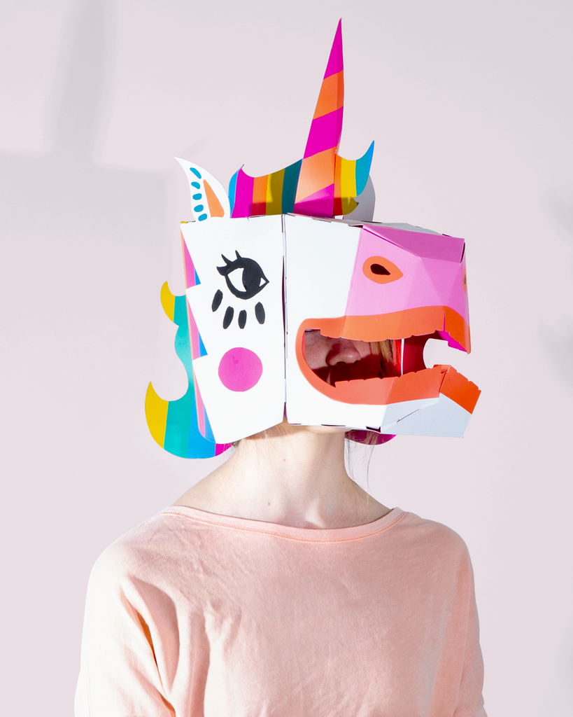 3D unicorn Mask - Untamed Post