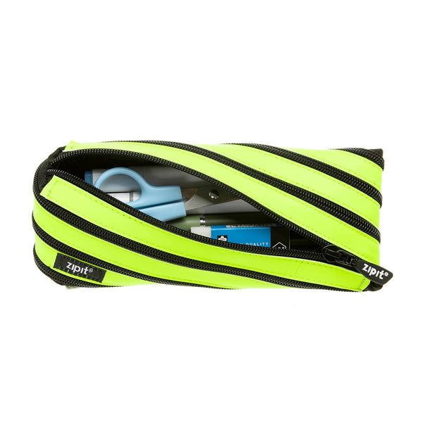 ZIPIT Neon Pencil Case, Yellow - Untamed Post