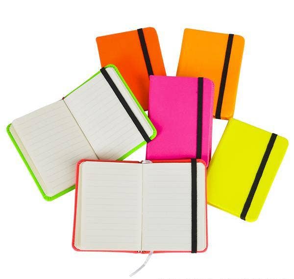 3"X4" NEON NOTE BOOK LLB Stationary - Untamed Post