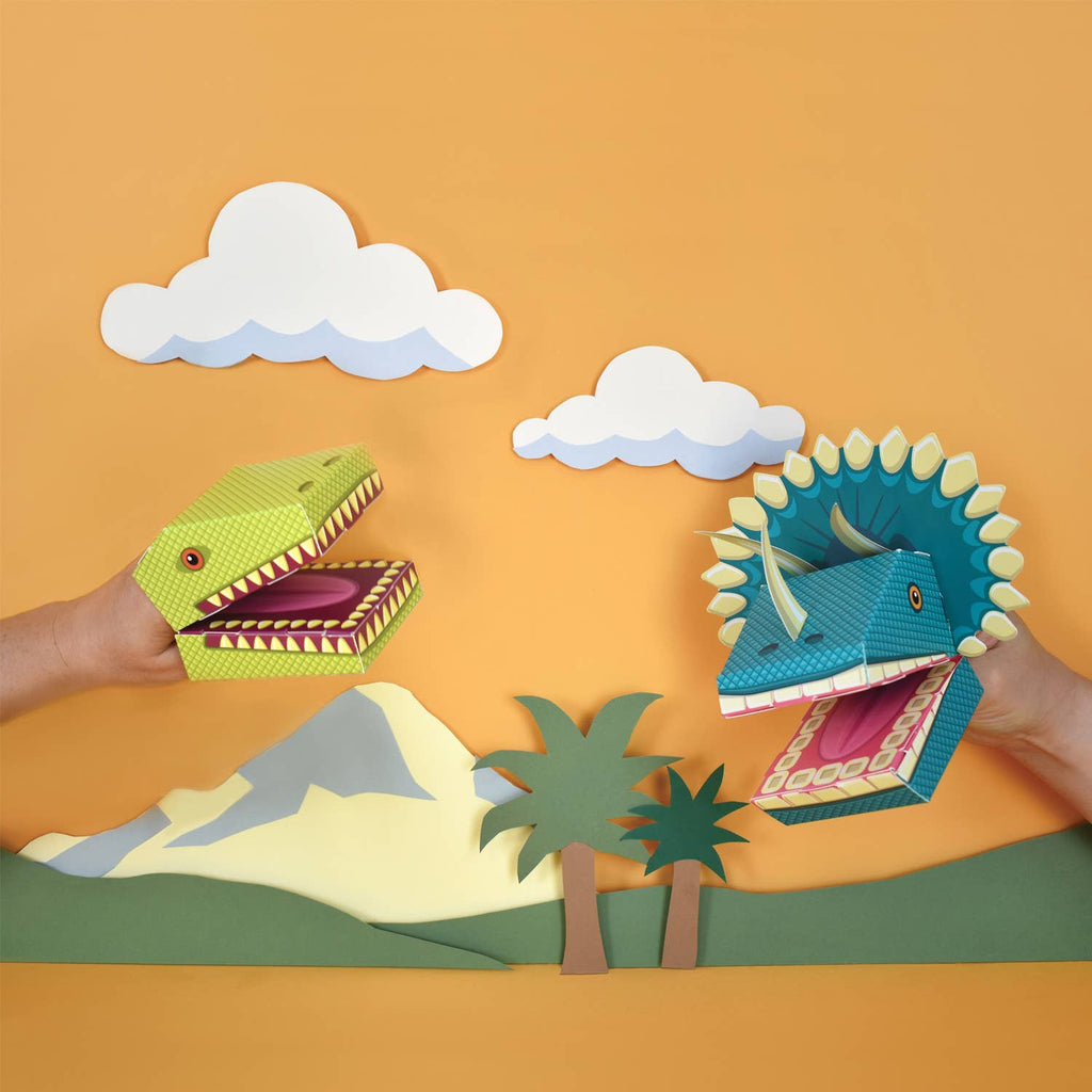 Create Your Own Dinosaur Puppets - Untamed Post