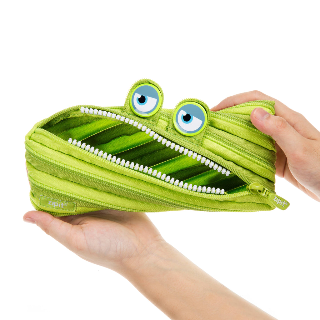 ZIPIT Wildings Pencil Case, Green - Untamed Post