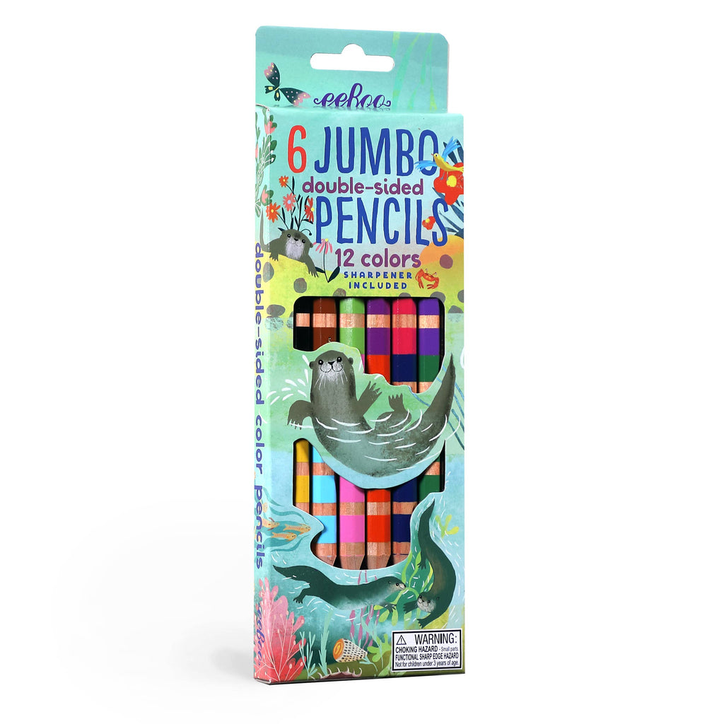 Otters 6 Double-Sided Pencils - Untamed Post