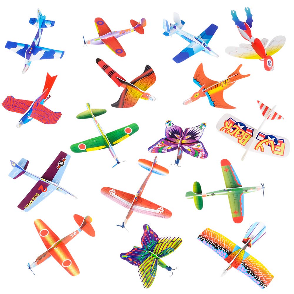 FLYING GLIDER ASSORTMENT 6-8" (48PCS/UNIT) LLB kids toys - Untamed Post