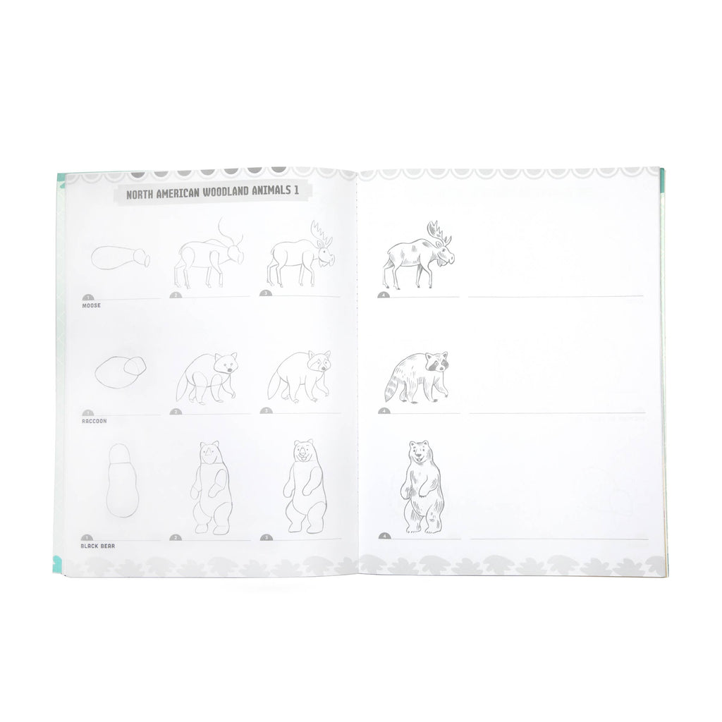 Learn to Draw Wild Animals with Stickers - Untamed Post