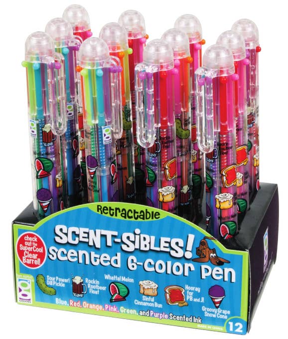 Scent-sibles Scented 6-color Pen - Untamed Post