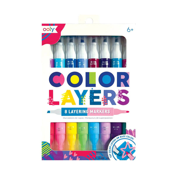 Color Layers Double-Ended Layering Markers- Set of 8 - Untamed Post