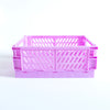 Folding Storage Crate - Light Pink - Untamed Post