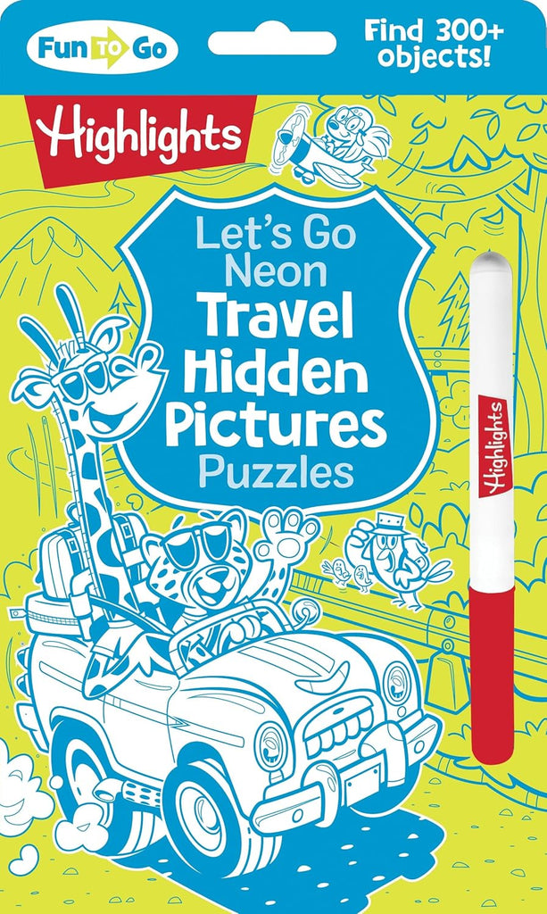 Let's Go Neon Travel Hidden Pictures Puzzles (Highlights Fun to Go) - Untamed Post