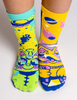 Lunar & Tick Outer Space Cats Grippy Kids Socks - Untamed Post