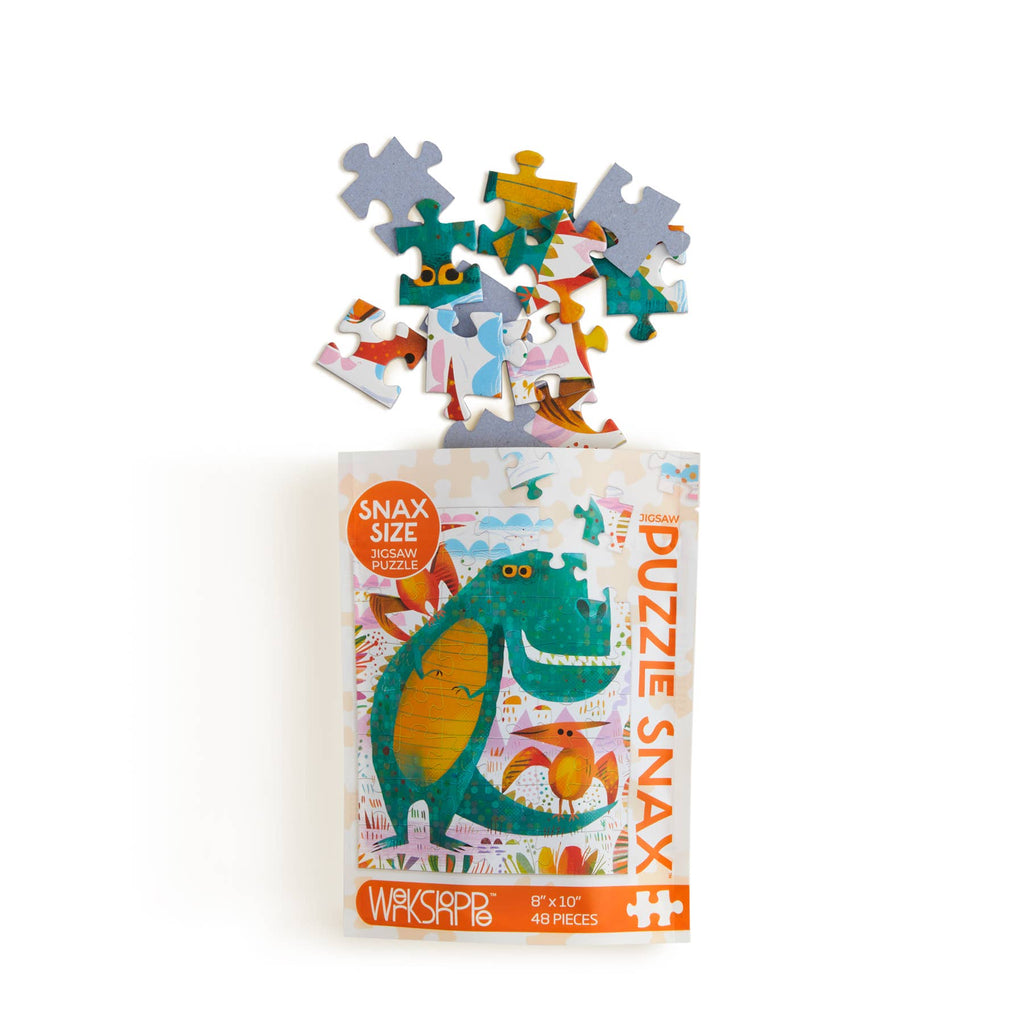 T-Rex and Friends | 48 Piece Kids Puzzle Snax - Untamed Post