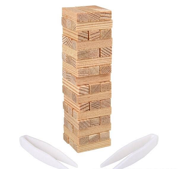 MINI TUMBLING TOWERS GAME 3.75" - Untamed Post