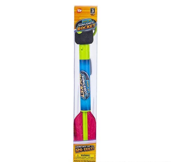 9.5" LIGHT-UP SLINGSHOT ROCKET LLB Light-up Toys - Untamed Post