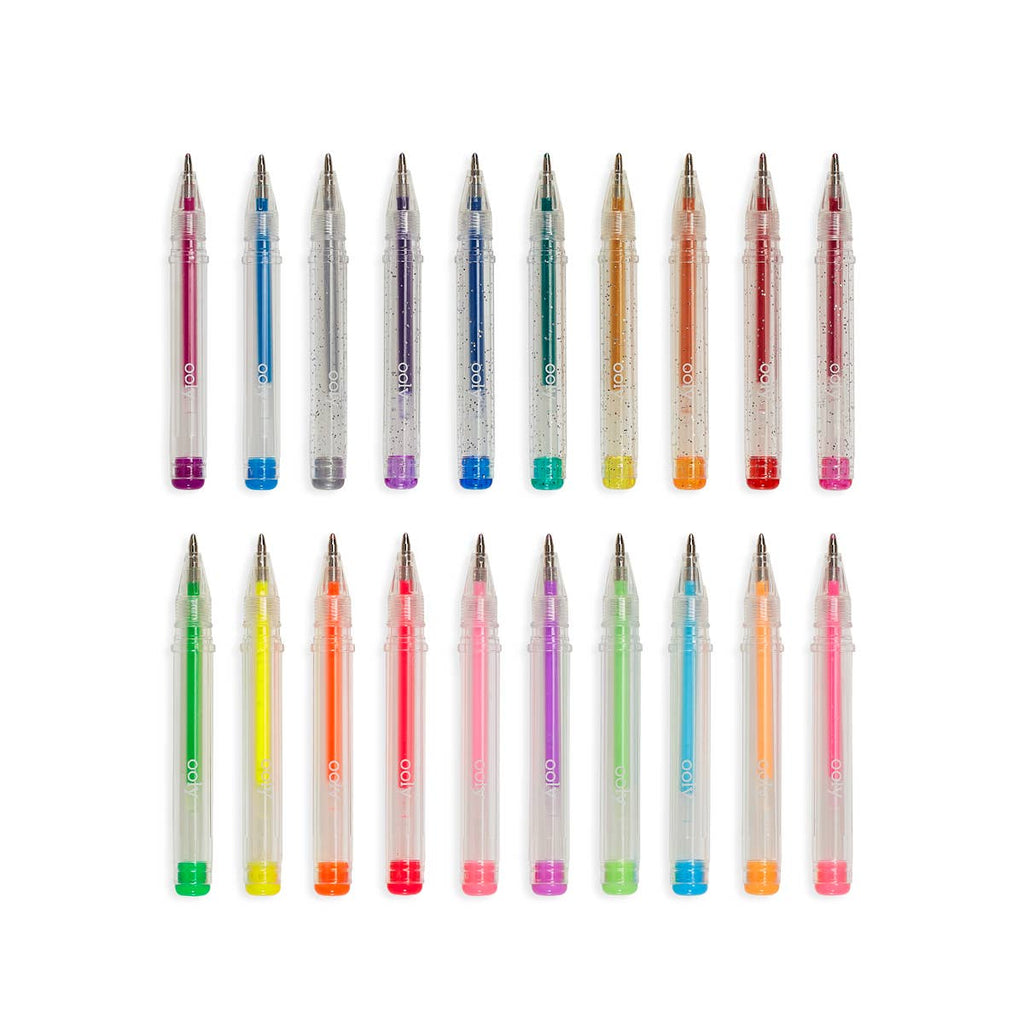 Mini Doodlers Fruity Scented Gel Pens - Set of 20 - Untamed Post