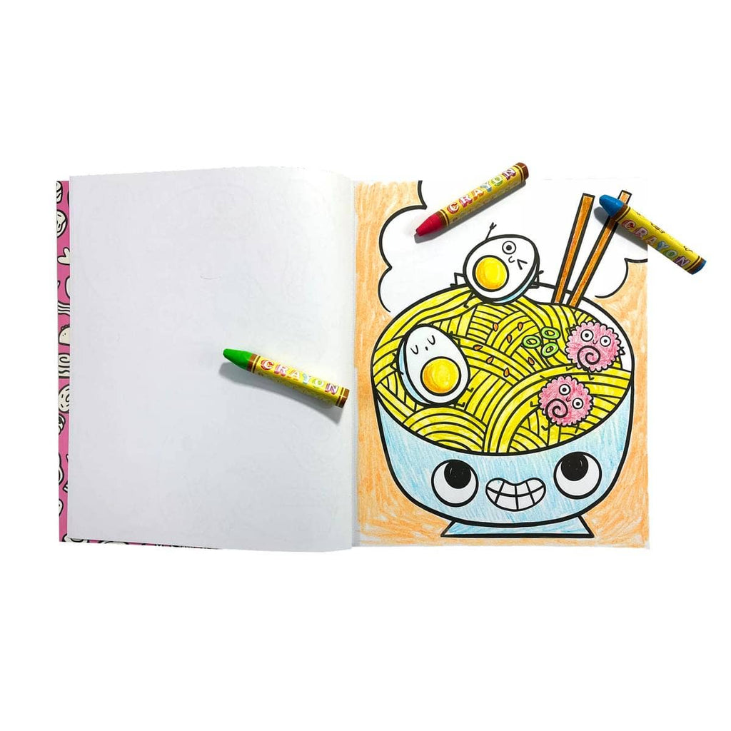 Color-in' Book: Happy Snacks Coloring Book - Untamed Post